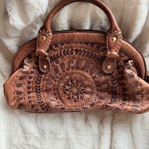 Vintage Isabella fiore top handle satchel